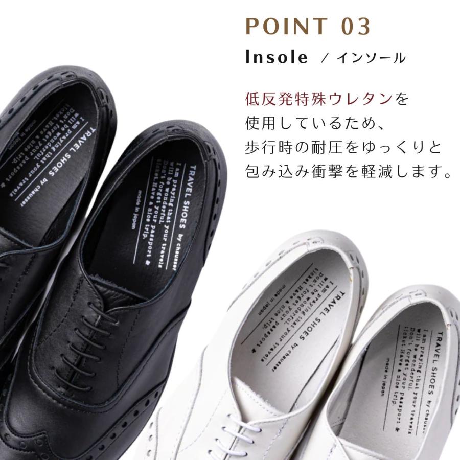 chausser（ショセ） chausser WING TIP SHOES ウイングチップシューズ