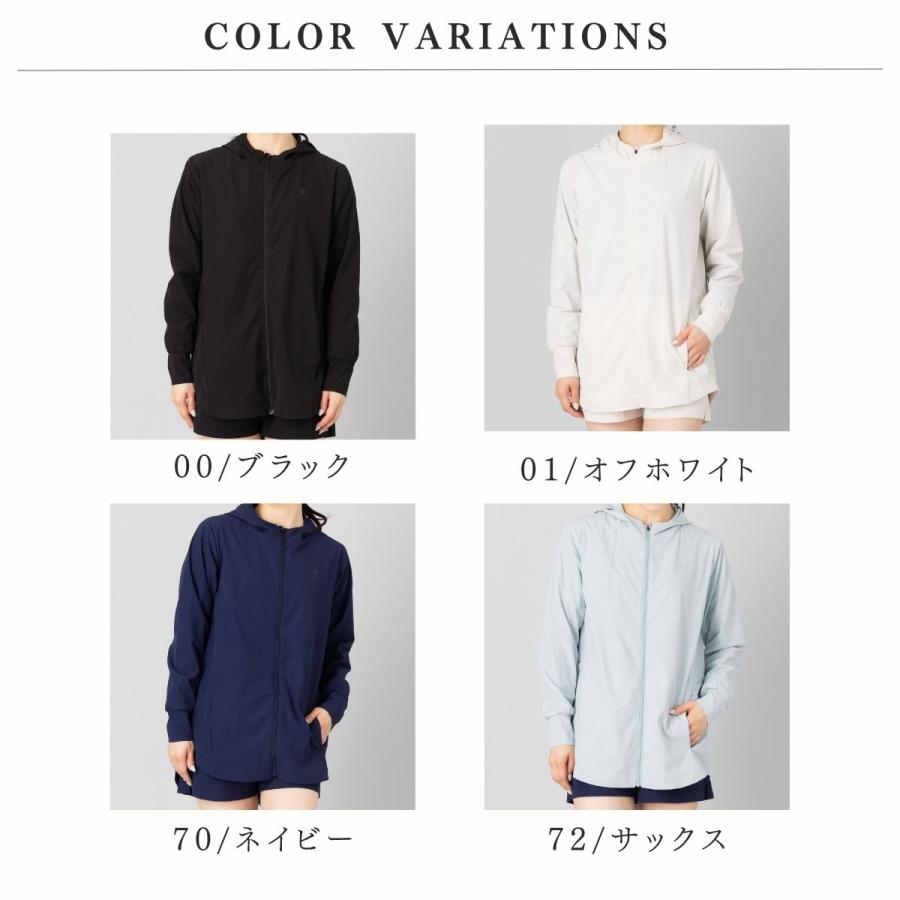INFIT（インフィット） 水陸両用ナイロンストレッチジャケット レディース スポーツ フィットネス ウェア 撥水 UVカット ストレッチ ...