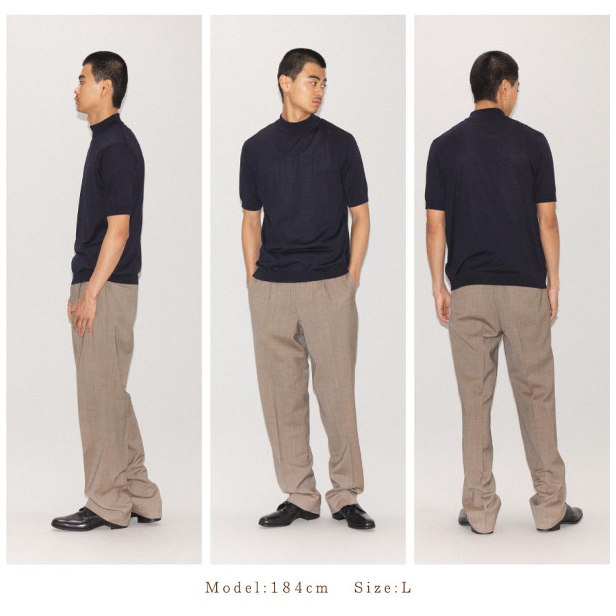 JOHN SMEDLEY（ジョンスメドレー） JOHN SMEDLEY ARBER モックネック