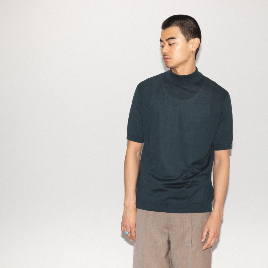 JOHN SMEDLEY（ジョンスメドレー） JOHN SMEDLEY ARBER モックネック