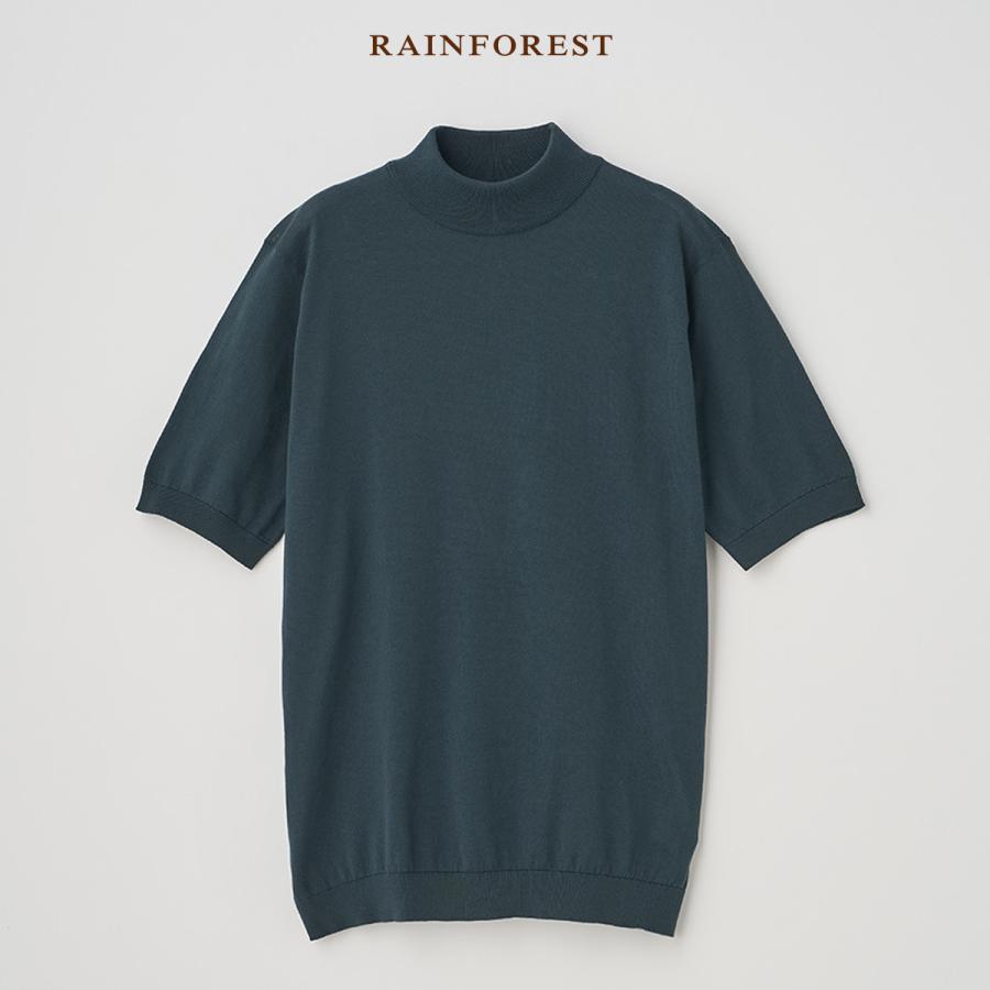 245 新品 ジョンスメドレー ARBER 半袖モックネックニット Tシャツ M JOHN SMEDLEY（ジョンスメドレー） JOHN SMEDLEY ARBER モックネック