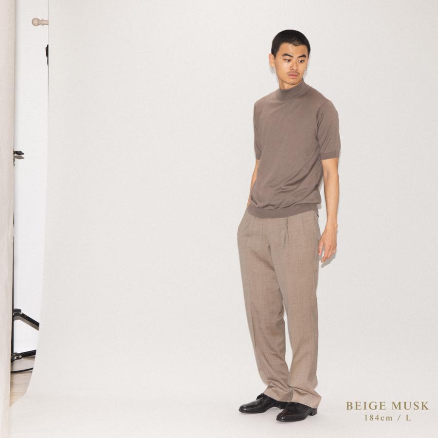 JOHN SMEDLEY（ジョンスメドレー） JOHN SMEDLEY ARBER モックネック