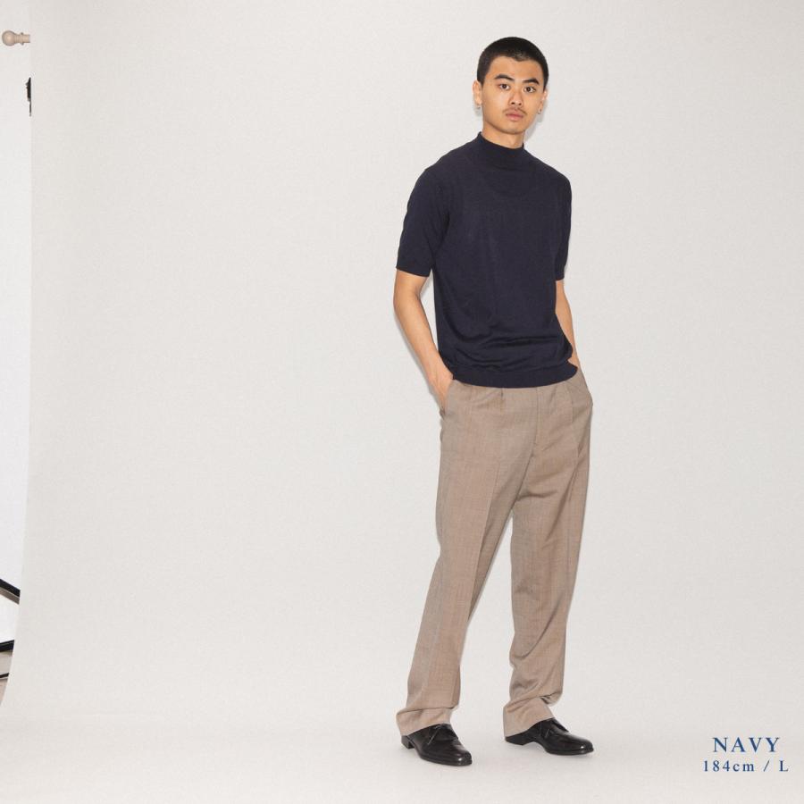 JOHN SMEDLEY（ジョンスメドレー） JOHN SMEDLEY ARBER モックネック