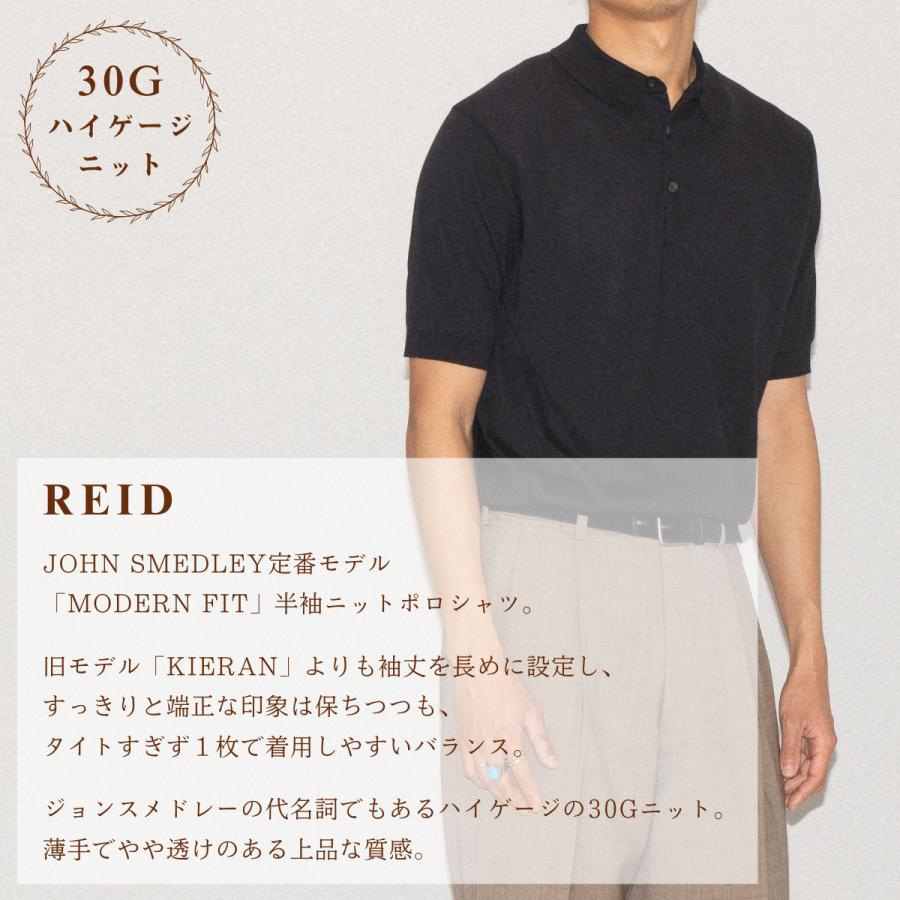 中古】ジョンスメドレー JOHN SMEDLEY ハイゲージウールコットン 半袖 