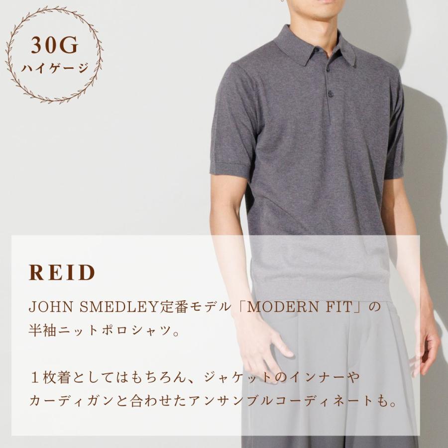JOHN SMEDLEY（ジョンスメドレー） JOHN SMEDLEY REID 半袖コットン