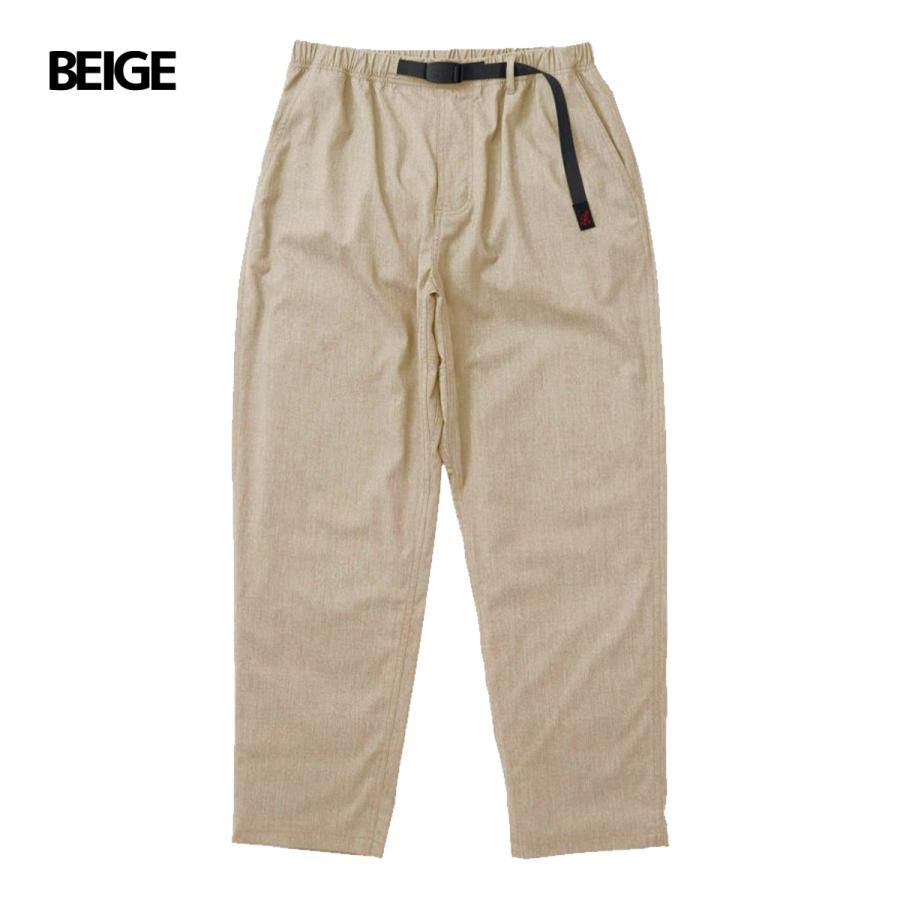 GRAMICCI グラミチ リネンブレンドイージーテーパードパンツ
