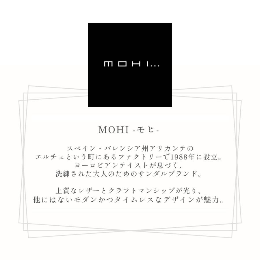 MOHI（モヒ） パデット2ストラップサンダル 厚底 フラットシューズ