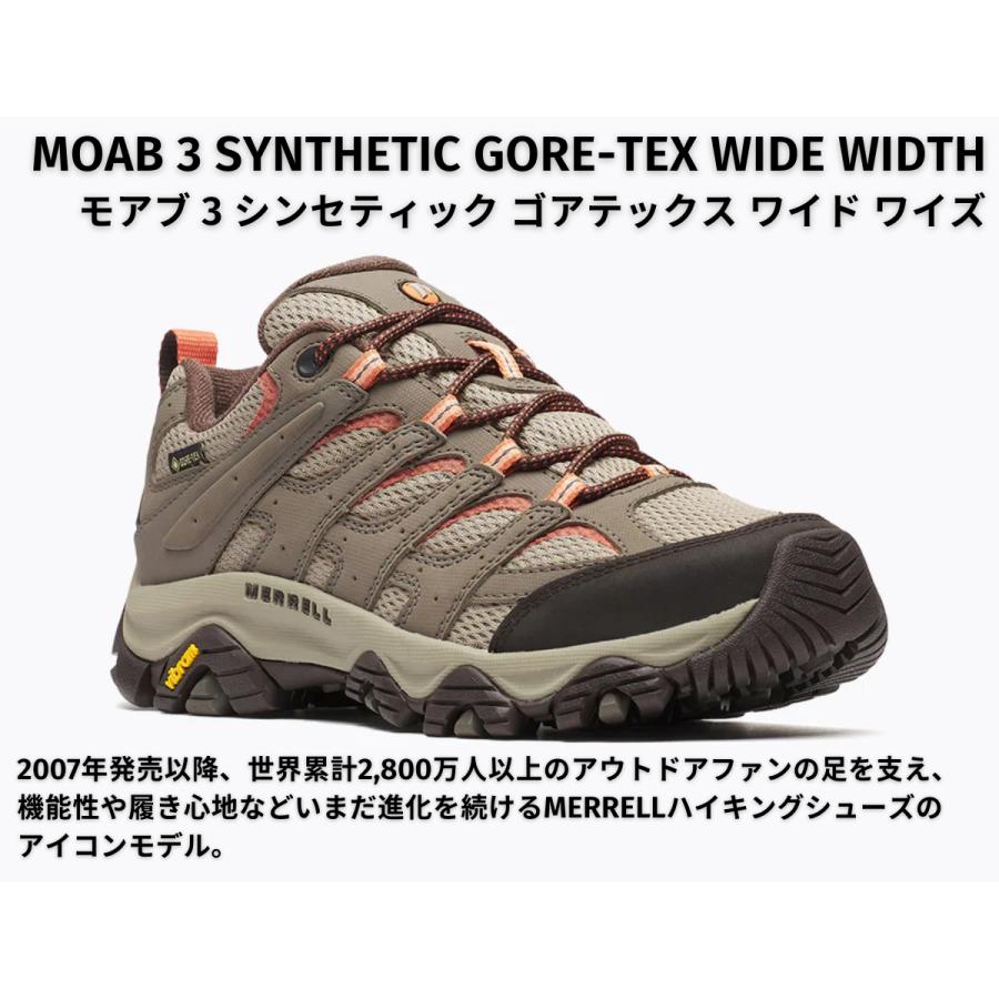MERRELL（メレル） MERRELL MOAB 3 SYNTHETIC GORE-TEX WIDE WIDTH