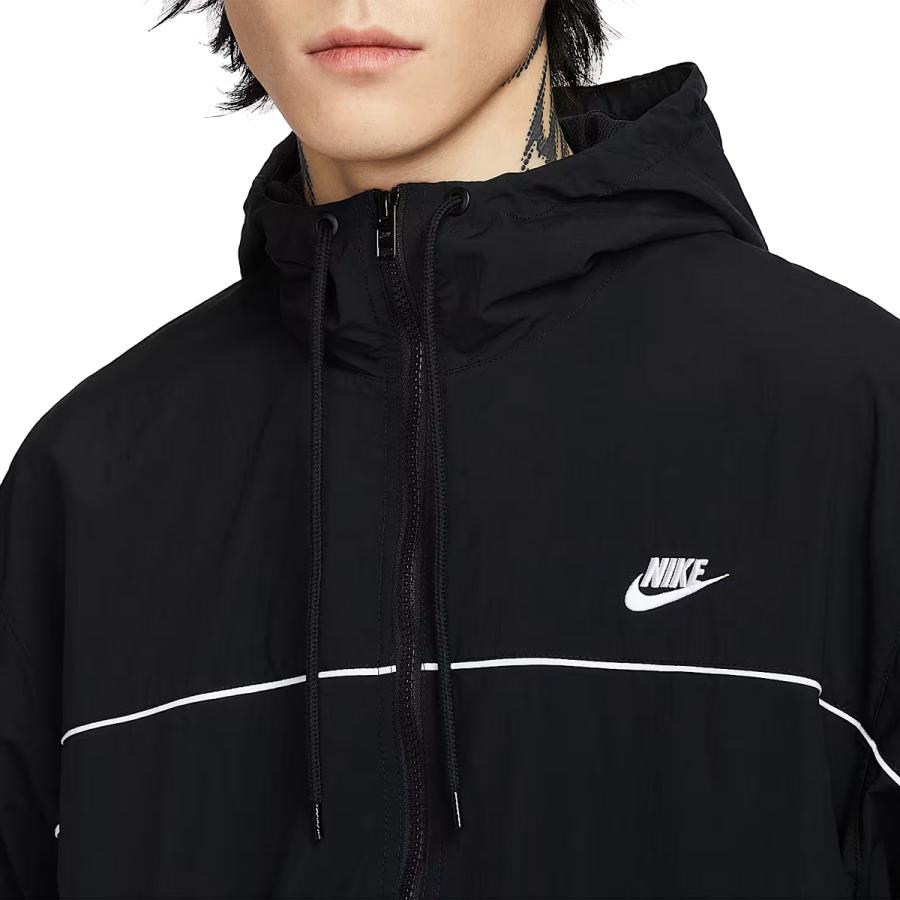 NIKE（ナイキ） クラブ フーデッド ジャケット メンズ ブラック 黒