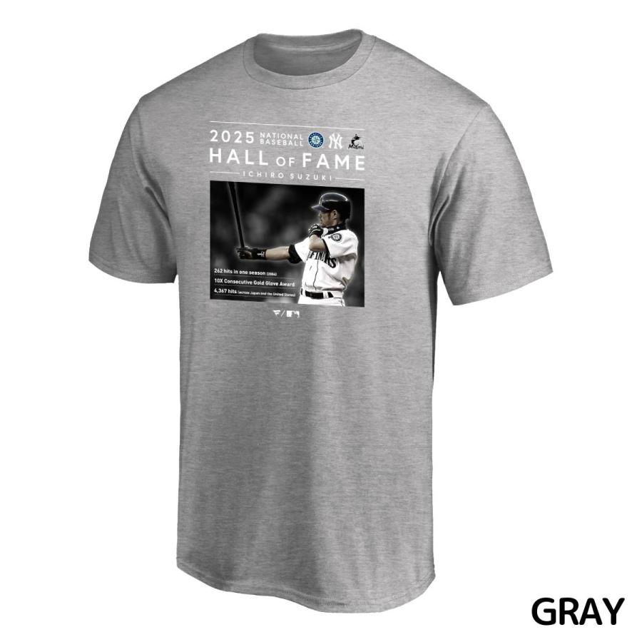 新品 イチロー 2025 野球殿堂入り 記念ロゴ Tシャツ ホワイト 2枚セット DESCENTE（デサント） イチロー MLB殿堂入り記念Tシャツ HOF 半袖