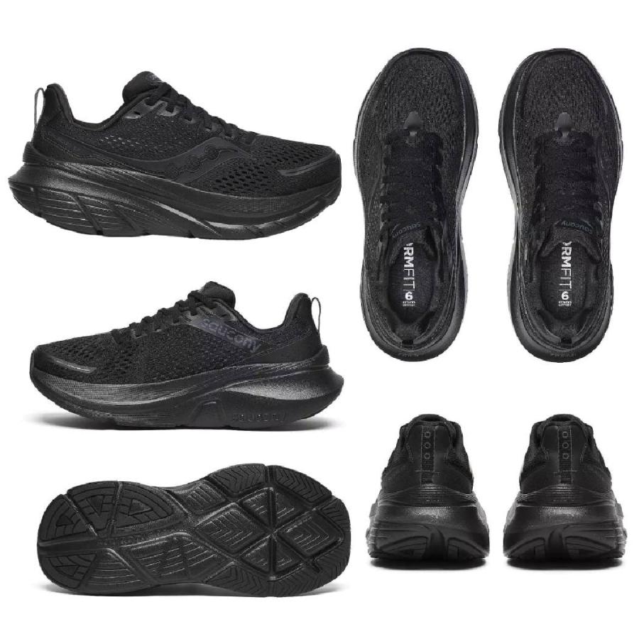 Saucony サッカニー GUIDE 17 ガイド メンズ ブラック ホワイト