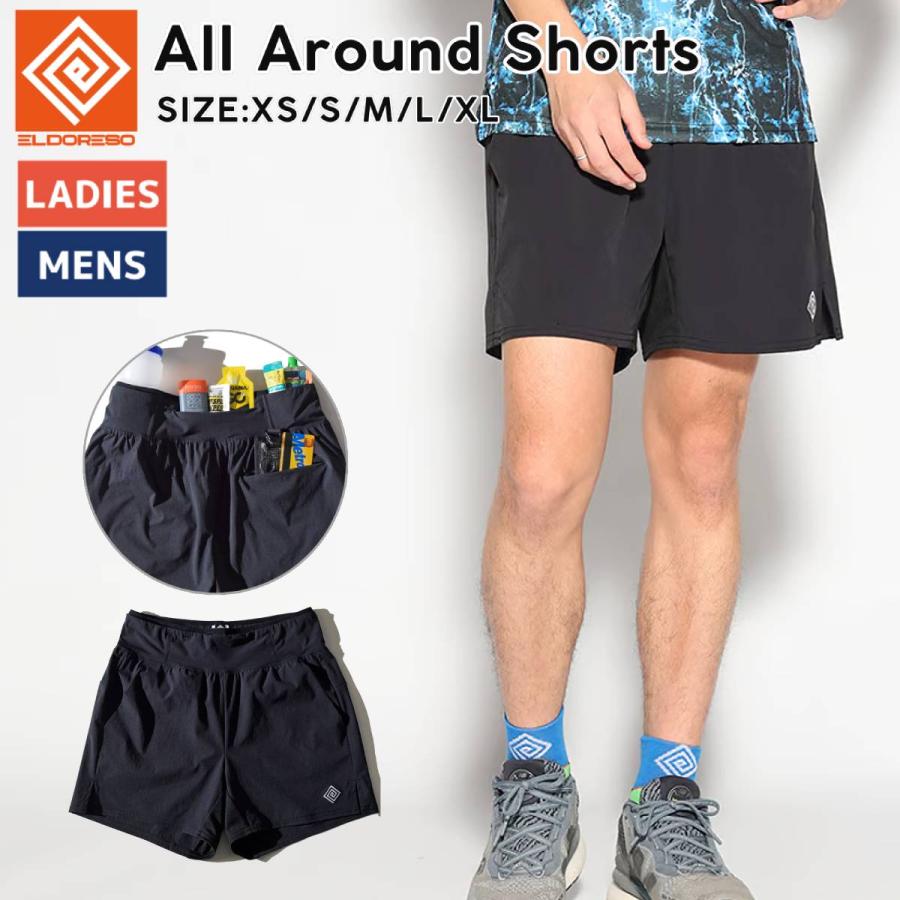 ELDORESO エルドレッソ リディアショーツ ランニングパンツ L【美品】 ELDORESO（エルドレッソ） ELDORESO All Around Shorts オール