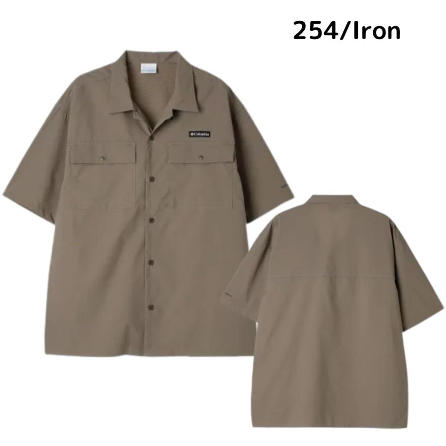 コロンビア Columbia Crystal Rock S/S Shirt クリスタルロックショートスリーブシャツ カラーシャツ RELAXED カジュアル シャツ オープンカラーシャツ PM0695 Columbia（コロンビア） Columbia Crystal Rock S/S Shirt クリスタル
