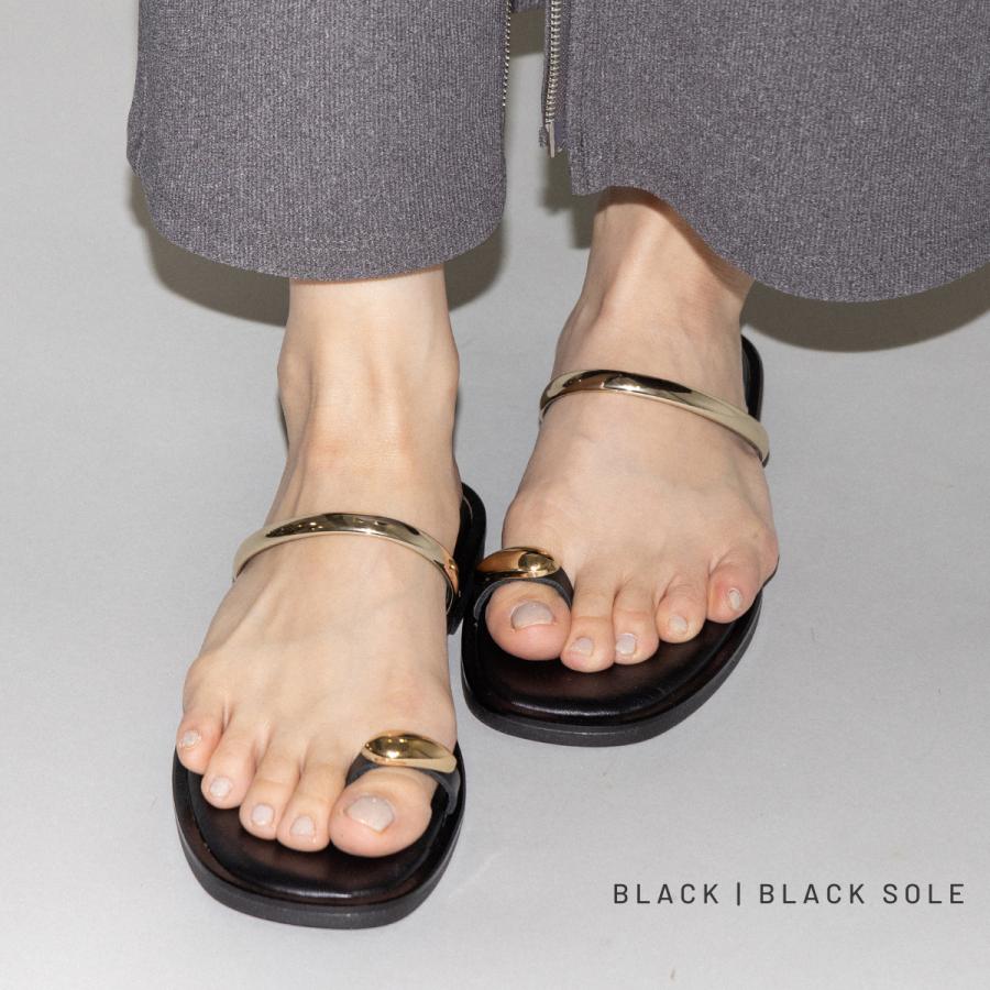 NICOLAS LAINAS（ニコラスライナス） フラットサンダル レディース