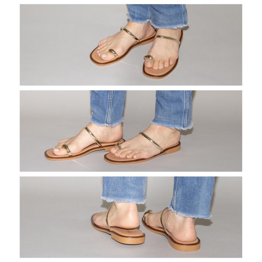 NICOLAS LAINAS（ニコラスライナス） フラットサンダル レディース