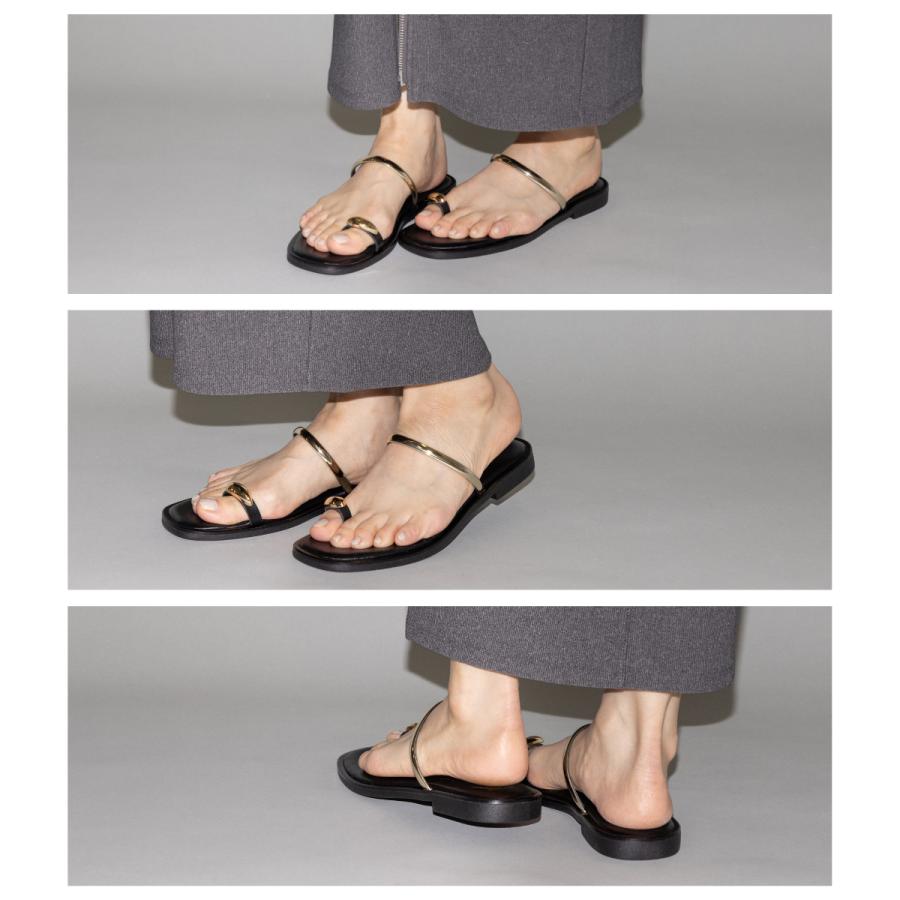 NICOLAS LAINAS（ニコラスライナス） フラットサンダル レディース