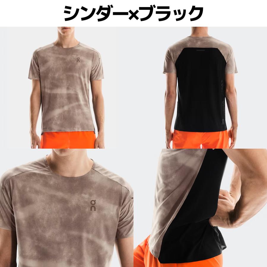 オン On ランニング　Tシャツ　ウルトラ　オレンジ On（オン） On Performance-T AOP パフォーマンスT AOP メンズ Tシャツ