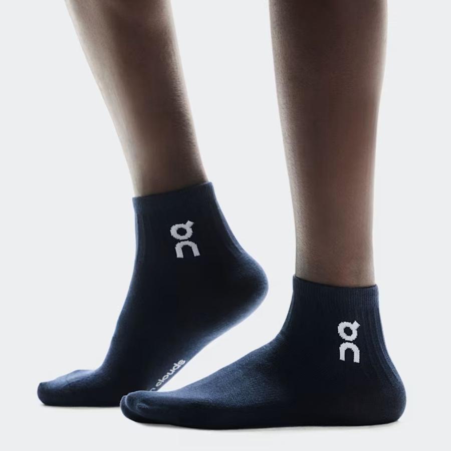 On（オン） On Logo Sock Mid 3P ロゴソックス ミッド 3パック メンズ
