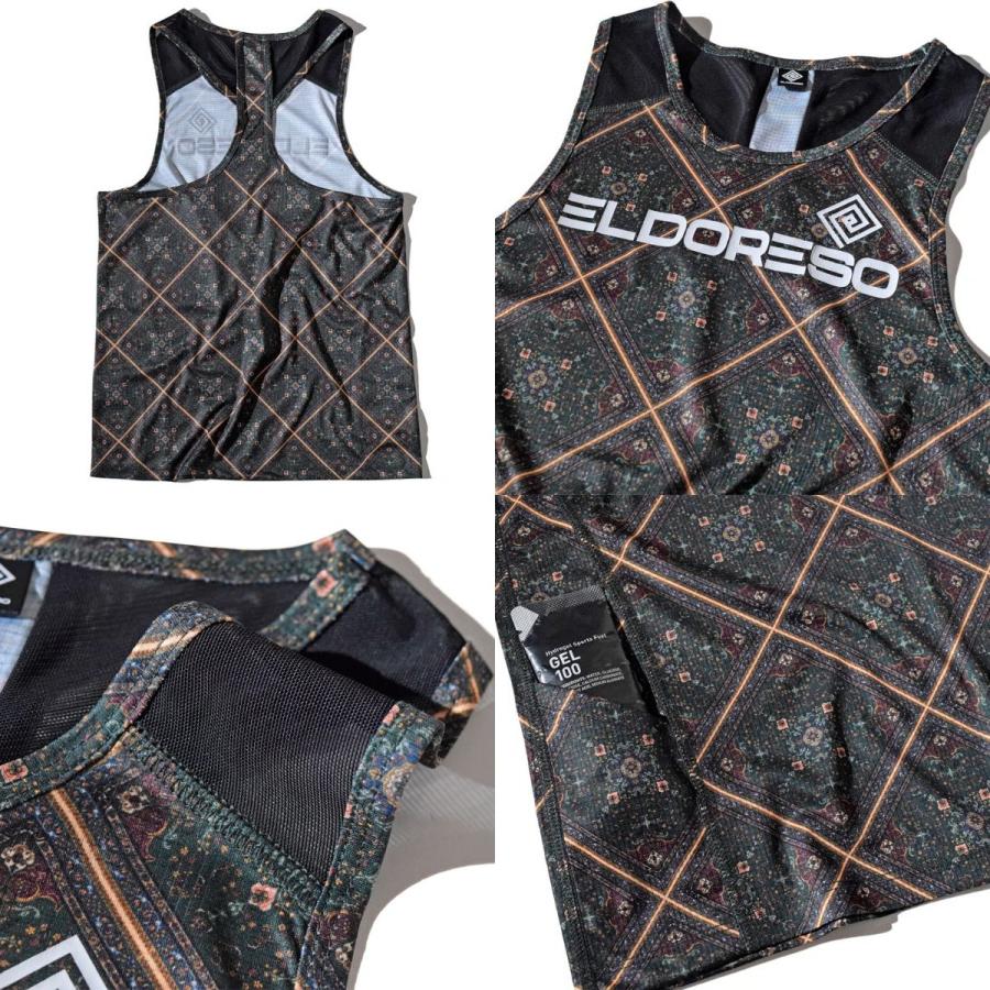 ELDORESO タンクトップ Earnest Mサイズ ワンポイント版 ELDORESO エルドレッソ Patrick Earnest Tank メンズ レディース
