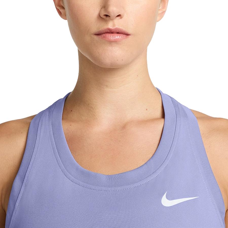 Nike Dri-FIT パープルタンクトップ NIKE（ナイキ） NIKE Dri-FIT レーサーバック タンクトップ レディース