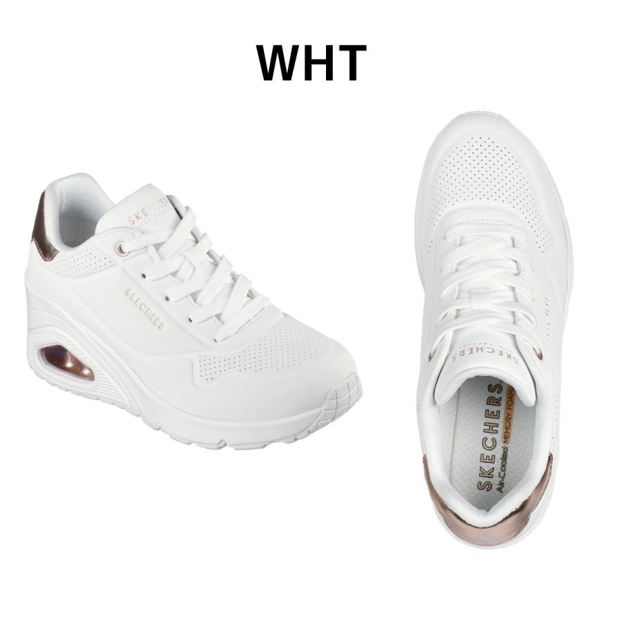 SKECHERS（スケッチャーズ） ウノ ウェッジ ハイ ステップス シューズ スニーカー レディース 厚底 177520 : スポーツマリオ ...