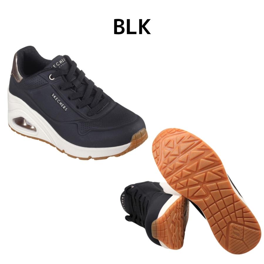 SKECHERS（スケッチャーズ） ウノ ウェッジ ハイ ステップス シューズ スニーカー レディース 厚底 177520 : スポーツマリオ ...