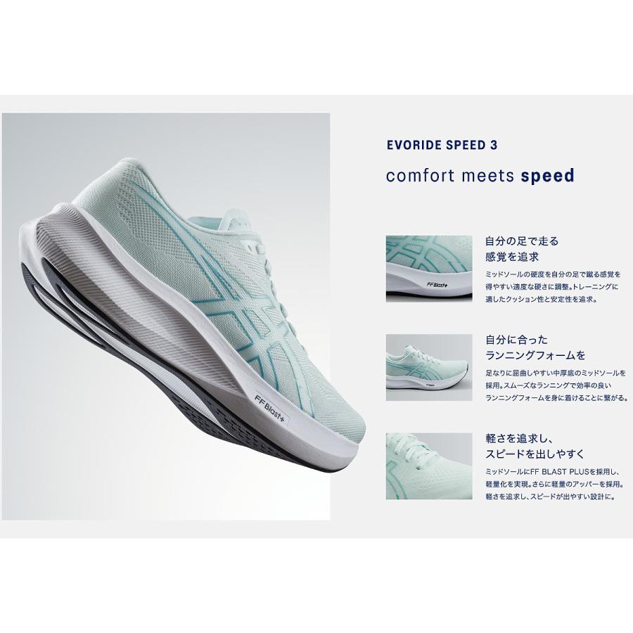 ASICS（アシックス） asics EVORIDE SPEED 3 WIDE エボライド スピード