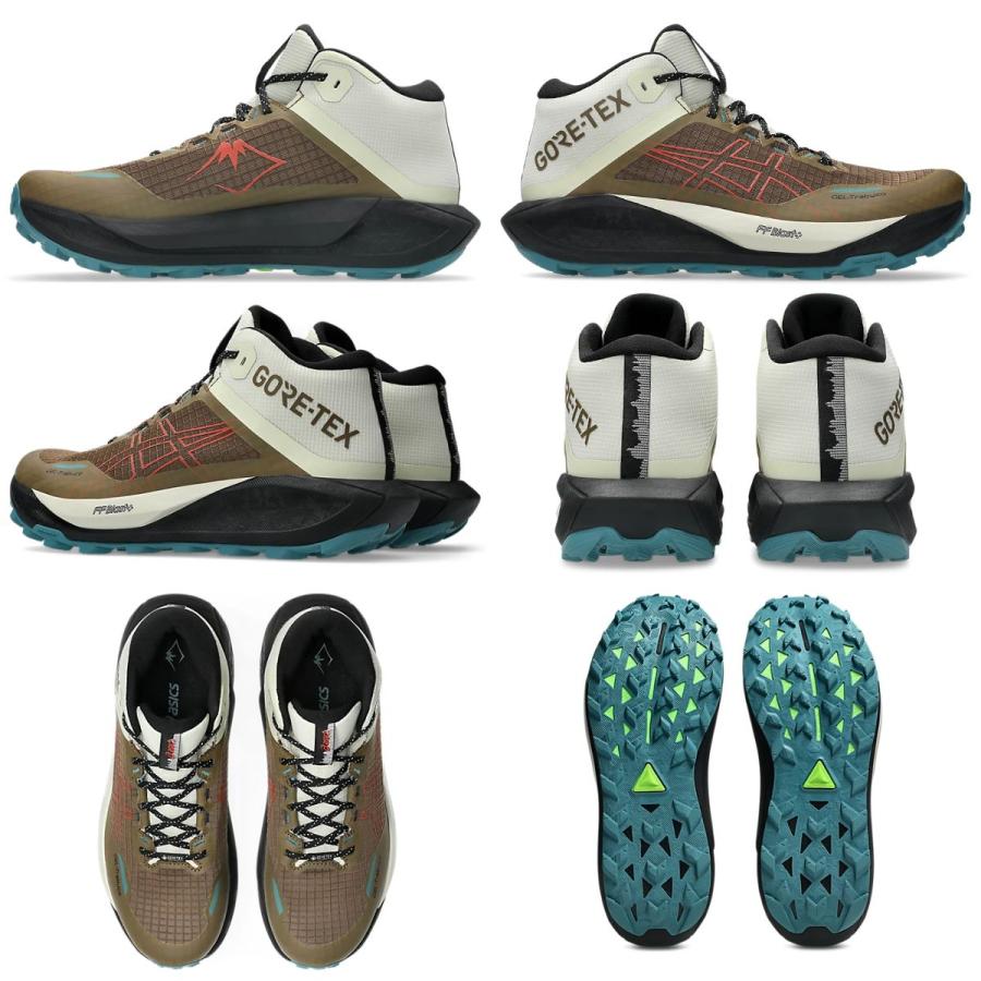 アシックス asics GEL-Trabuco MT GTX GORE-TEX 軽量 反発性 スニーカー 運動靴 スポーツ ランニングシューズ ランシュー 1011C085の画像