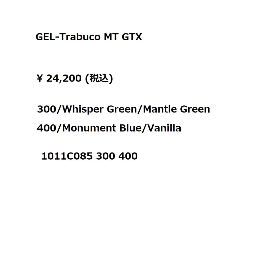 アシックス asics GEL-Trabuco MT GTX GORE-TEX 軽量 反発性 スニーカー 運動靴 スポーツ ランニングシューズ ランシュー 1011C085の画像