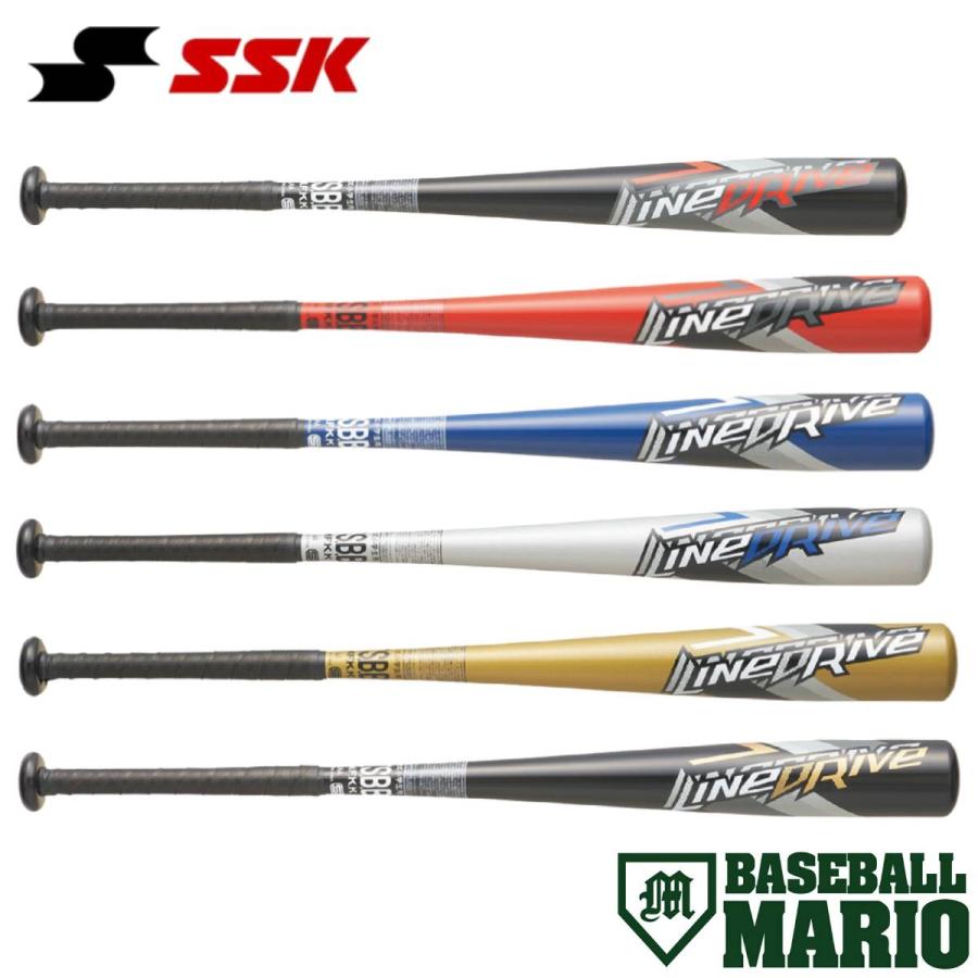 エスエスケイ（SSK） ラインドライブ 少年軟式用金属製バット ジュニア