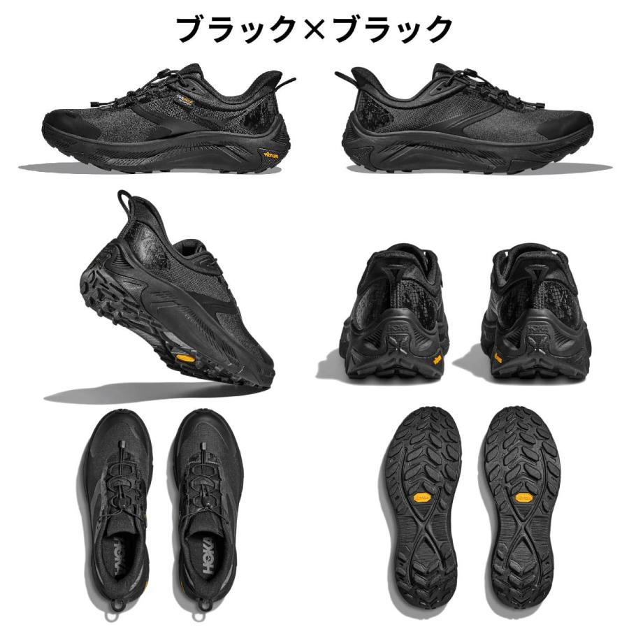 HOKA トランスポート2 23cm ワイド 黒 ブラック HOKA ONEONE（ホカ オネオネ） ホカ HOKA TRANSPORT2 WIDE トランス