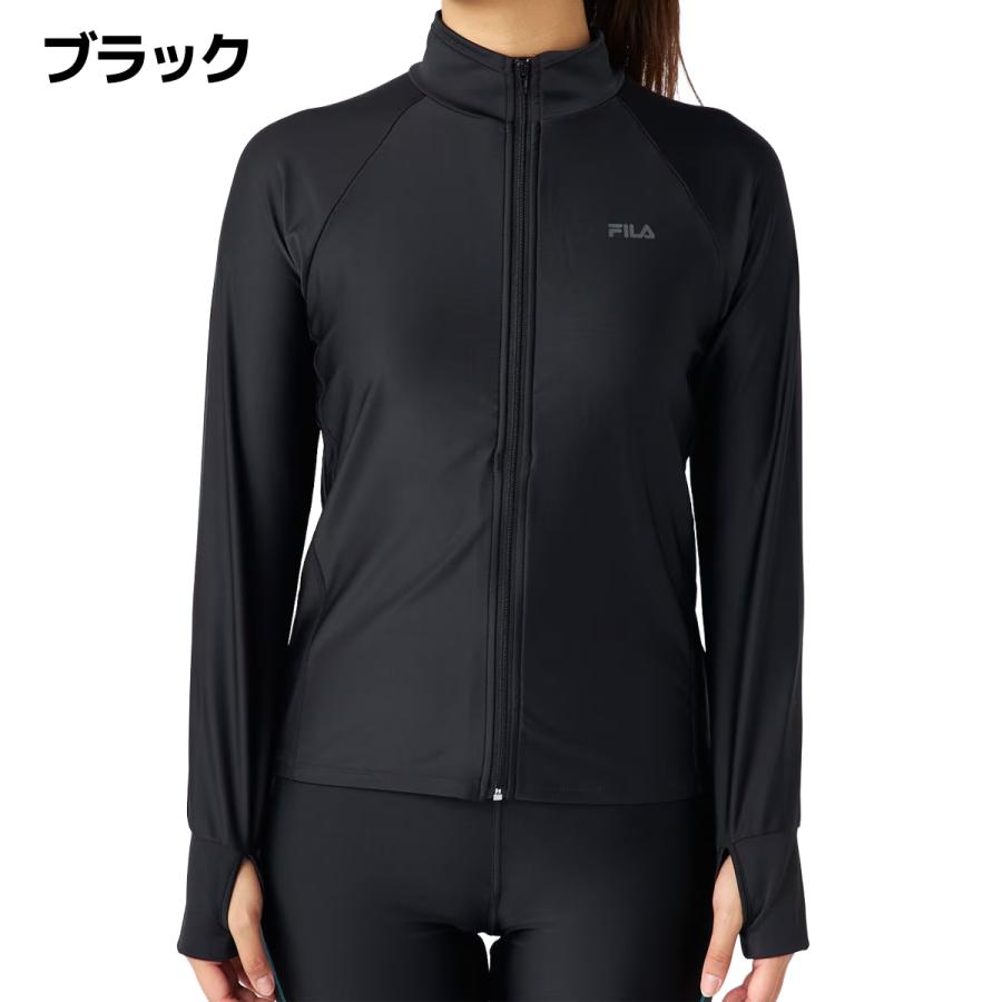 FILA フィラ ZIPラッシュガード レディース 水泳 スイム 海水浴