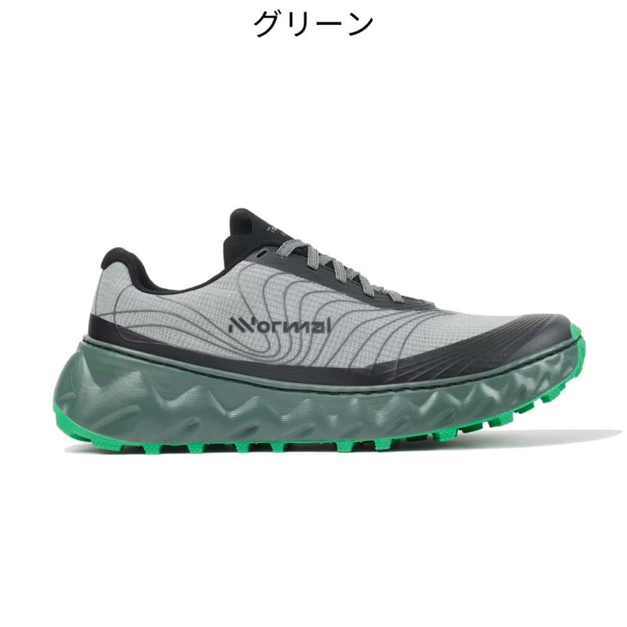 ノーマル nnormal トミール2.0 TOMIR 2.0 メンズ トレイルランニング シューズ ホワイト 白 ブラック 黒 グレー グリーン 緑  N2ZTR02の画像