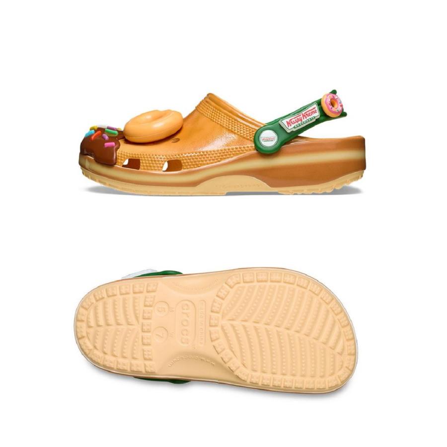 クリスピー・クリーム クロックス クラシック クロッグ crocs CLASSIC CLOG GOLDEN HOUR x KRISPY KREME BEIGE
