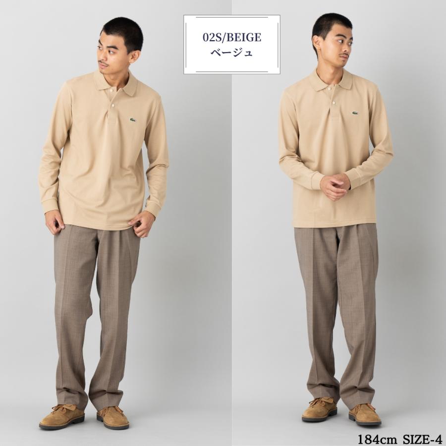 LACOSTE（ラコステ） オリジナルフィット 長袖 ポロシャツ メンズ