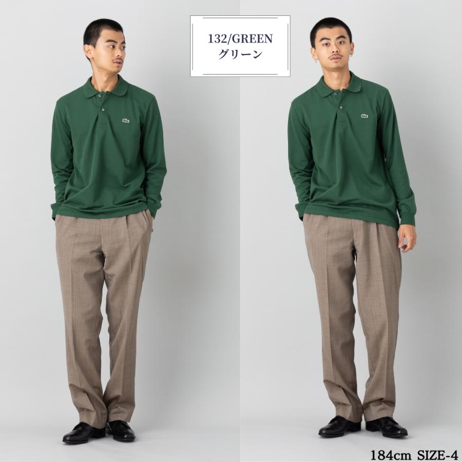 LACOSTE（ラコステ） オリジナルフィット 長袖 ポロシャツ メンズ