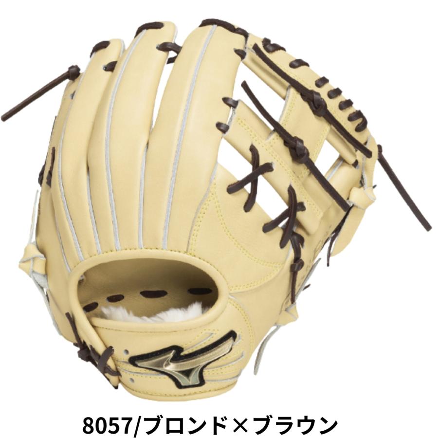 ミズノ MIZUNO グローバルエリートHselection SIGNA 軟式用グラブ 内野手用 一般 ベースボールマリオ 野球 軟式 グローブ 1AJGR33403_3