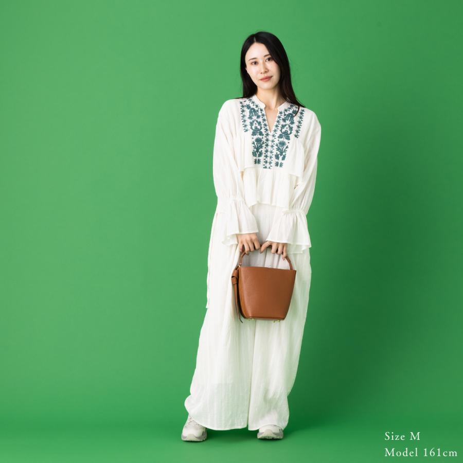 sara mallika（サラ マリカ） コットン ジャガード コード エンブロイ