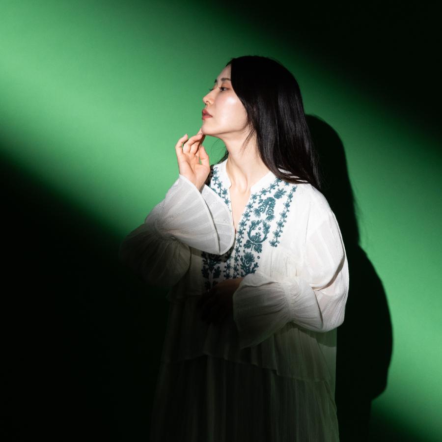 sara mallika（サラ マリカ） コットン ジャガード コード エンブロイ