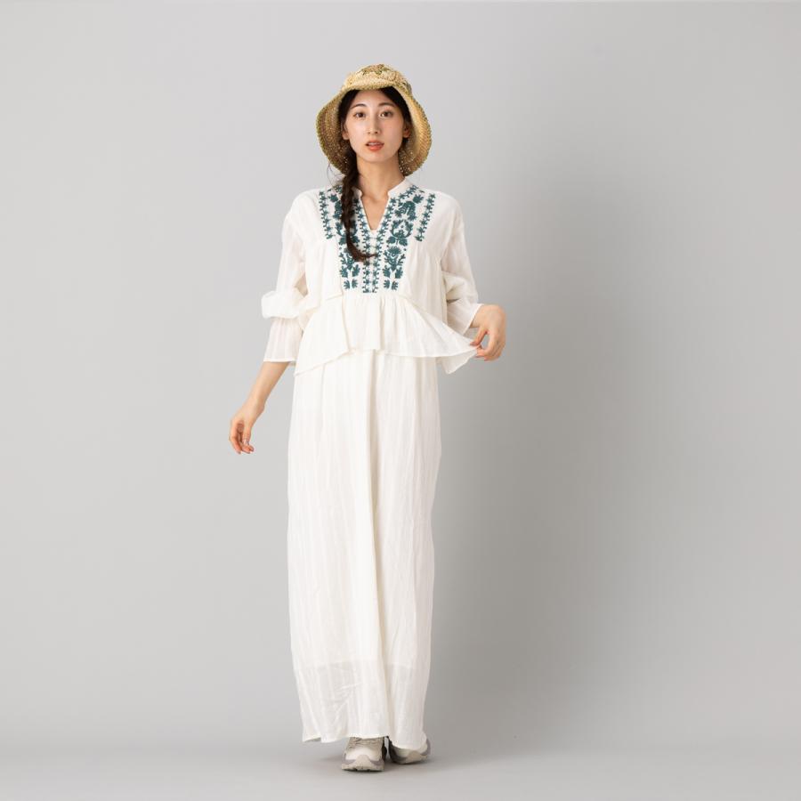 sara mallika（サラ マリカ） コットン ジャガード コード エンブロイ