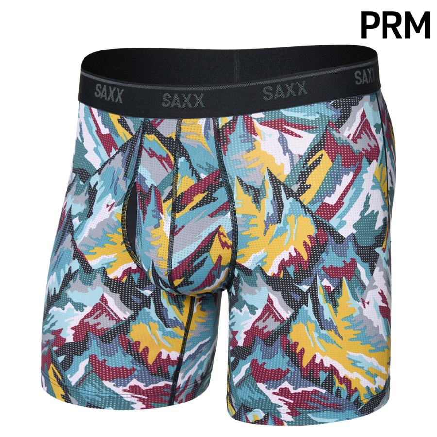 SAXX（サックス） ボクサーパンツ 前開き QUEST QUICK DRY MESH BOXER