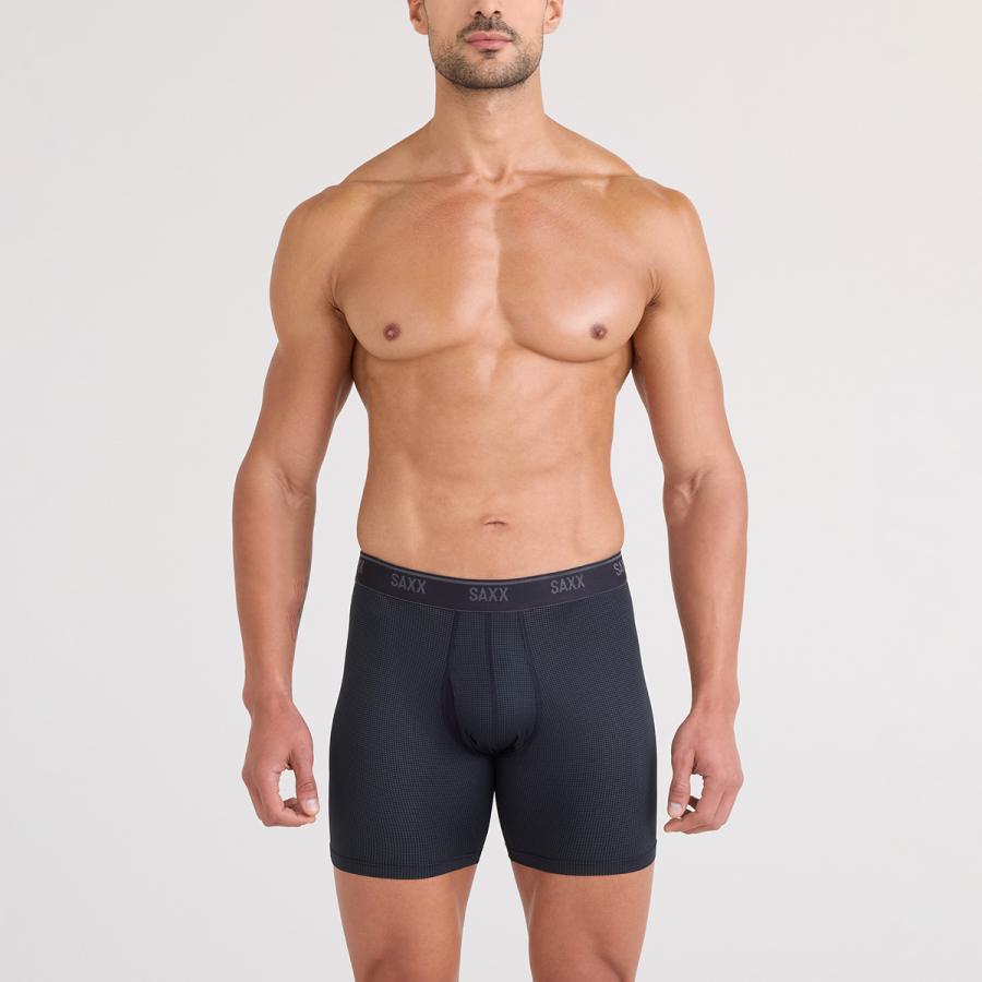 SAXX（サックス） ボクサーパンツ 前開き QUEST QUICK DRY MESH BOXER
