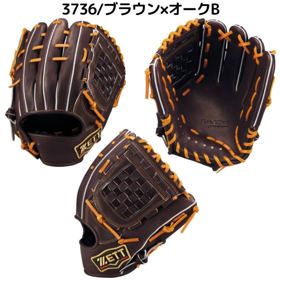 ゼット（ZETT） 専用グラブ袋付き PROSTATUS 軟式用グラブ 内野手用
