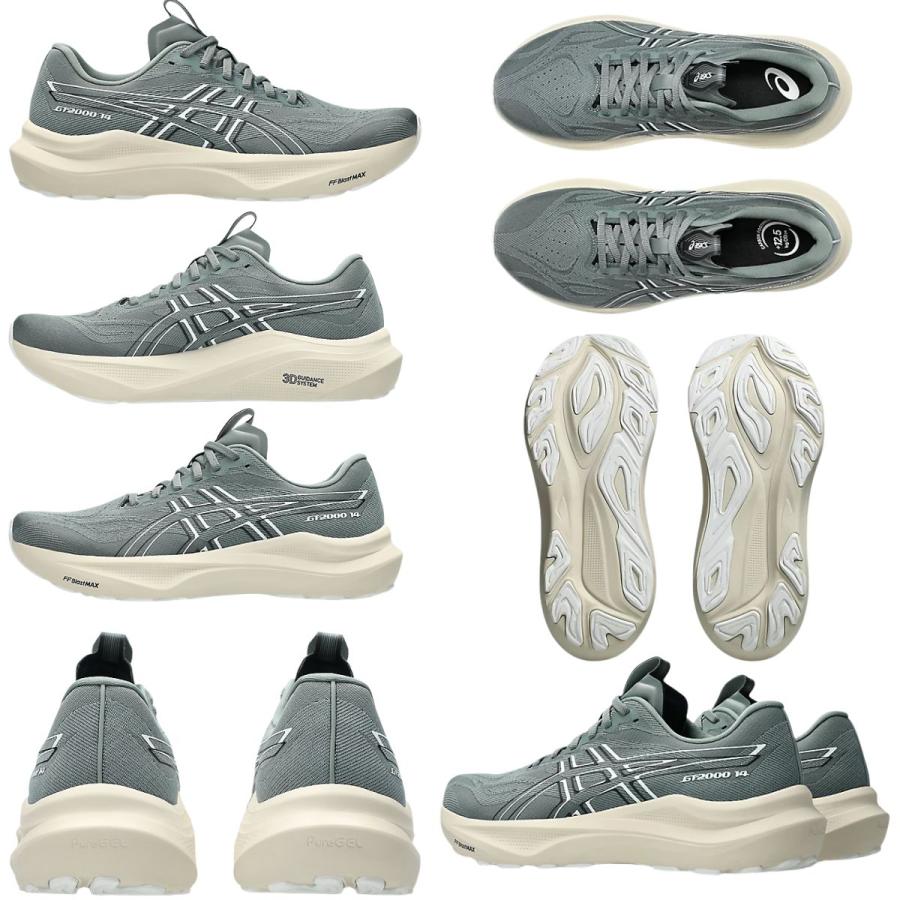 ASICS（アシックス） asics GT-2000 14 メンズ グレー ブルー ブラック