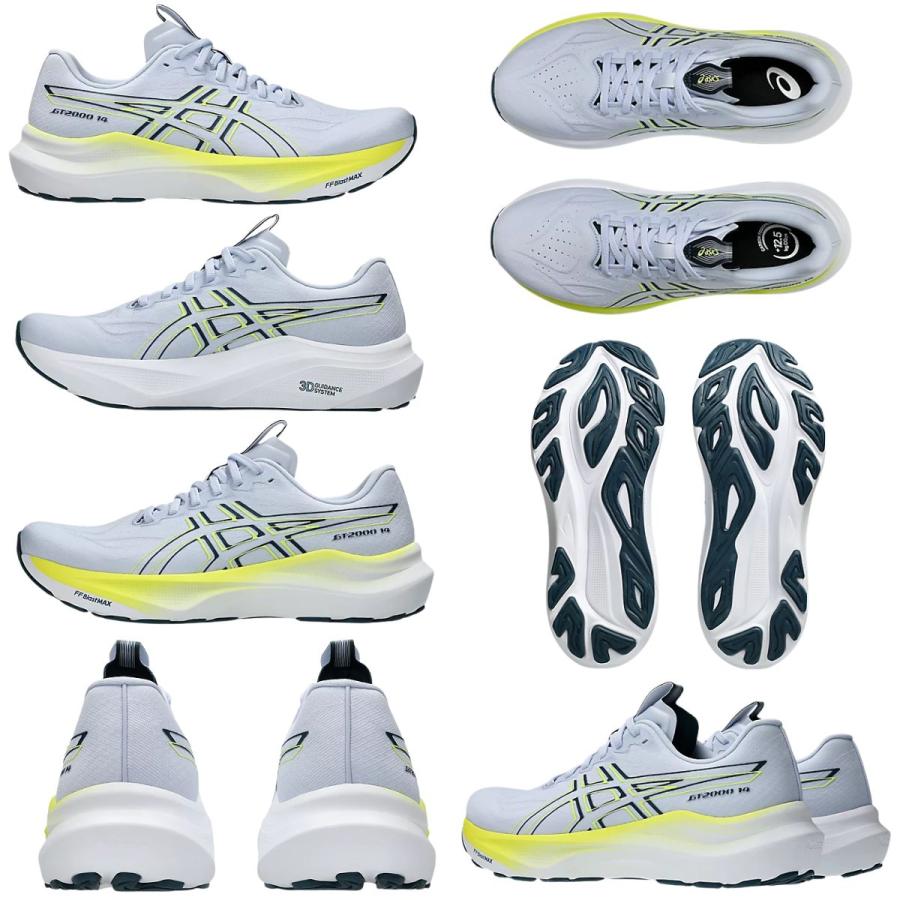 ASICS（アシックス） asics GT-2000 14 メンズ グレー ブルー ブラック