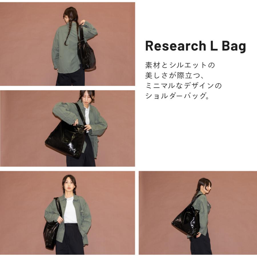 アコック ACOC Research L Bag リサーチ L バッグ レディース ショルダーバッグ 韓国 無地 17インチ シンプル 肩掛け ミニマル おしゃれ お出かけ 424BG625BK 424BG625BR ACOC アコック ACOC Research L Bag リサーチ L バッグ レディース