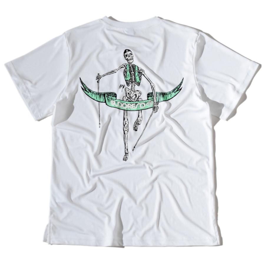 レア)エルドレッソ eldoreso ボーンマン 半袖　杢グレー　サイズL ELDORESO エルドレッソ / ボーンマン ティー《Black》 | Trippers