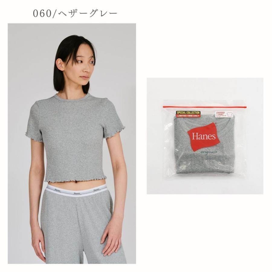 Hanes ヘインズ クロップTシャツ by THE DODO JEAN レディース