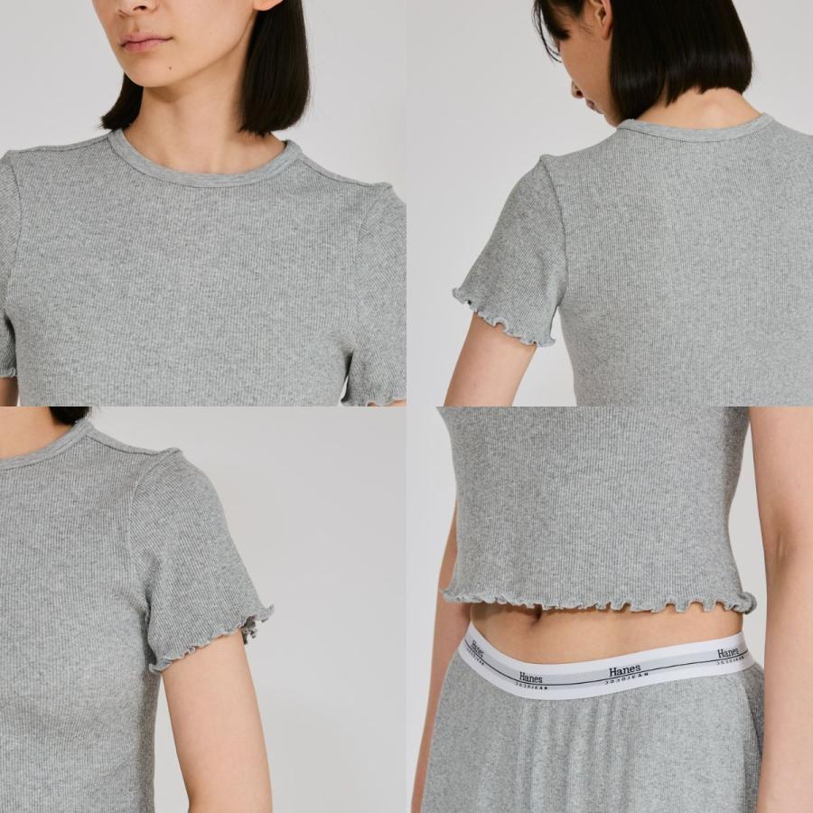 上下セット 百々千春 × Hanes ロングワイドパンツ クロップTシャツ 上下セット 百々千春 × Hanes ロングワイドパンツ クロップT