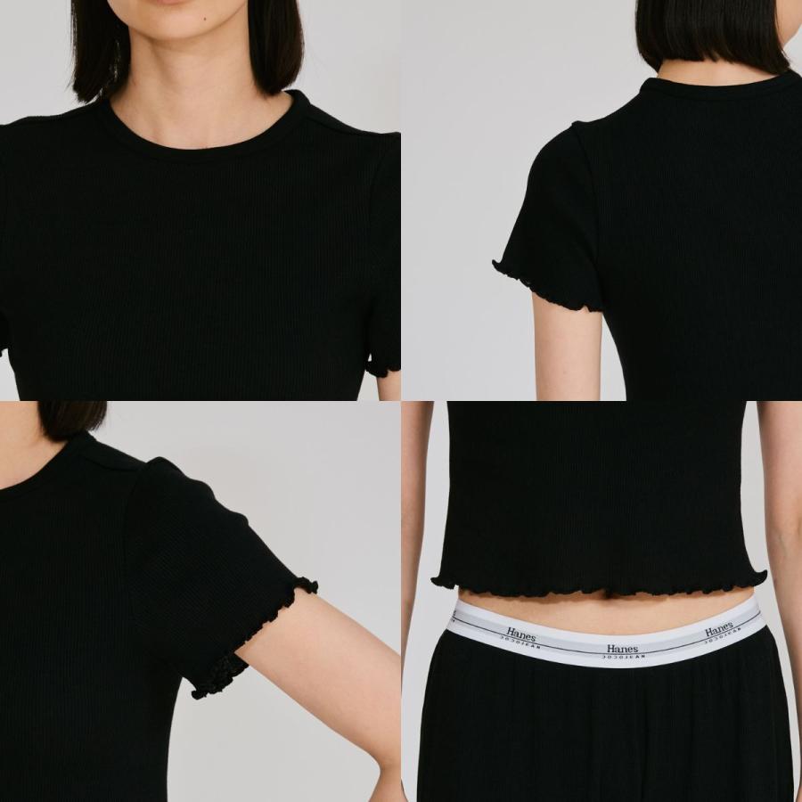 上下セット 百々千春 × Hanes ロングワイドパンツ クロップTシャツ 上下セット 百々千春 × Hanes ロングワイドパンツ クロップT